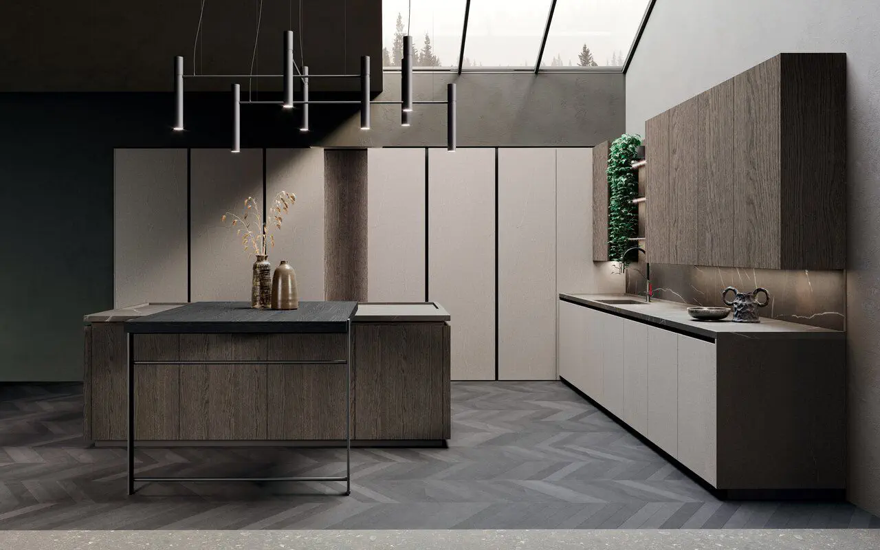 Cucina "Bluna Tech" - Binova